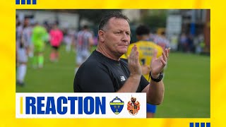 Warrington Town 11 Spennymoor Town Mark Canning reaction [upl. by Cazzie]