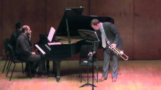 Albinoni Oboe Concerto Op 7No 3 ed B Slokar • Adam M Janssen alto trombone [upl. by Ylecara]