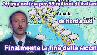 METEO SHOCK  Grandi notizie In Italia torna il vero inverno con il maltempo [upl. by Druce]