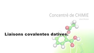 Chap2 covalence dative [upl. by Yusuk]