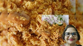 simple new Researched punni boiled rice biriyani my style  Non Veg Foodies in the world Lakshmi [upl. by Htiaf]