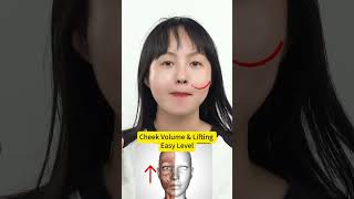 Chubby cheeks face exercise ❤️chubbycheeks faceyoga facelift antiaging massage fyp [upl. by Eynenihc]