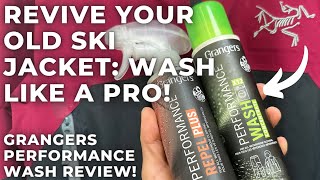 Grangers Performance Wash amp waterproof test review [upl. by Tamarra]