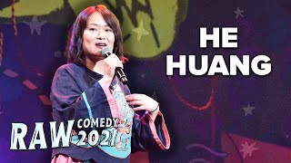 He Huang  2021 RAW Comedy National Grand Final [upl. by Ripp]