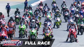 MotoAmerica Stock 1000 Race at Laguna Seca 2021 [upl. by Nellac738]