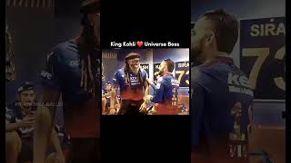 Virat kohli Chris Gayle 🥰❤viratkohli ChrisGayledosti viralvideo viralshort [upl. by Rednave]