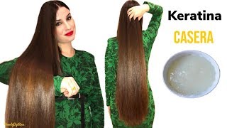 Keratina Casera Natural  Cabello Liso y Sedoso [upl. by Tooley358]