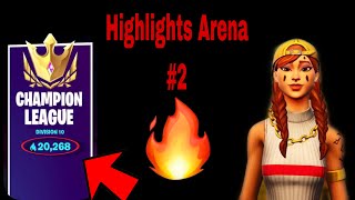 Fortnite Mobile Arena Highlights 2 Clips [upl. by Ilahsiav]