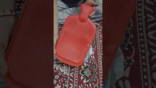 hot water bag unboxing Flipkart  how to use hot water bag  yt shorts [upl. by Anival]