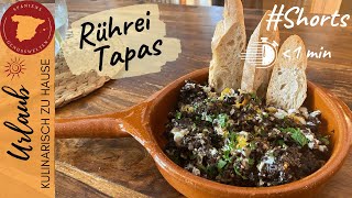 🇪🇸 Morcilla Rührei Tapas Shorts  Spanische Rezepte unter einer Minute 🇪🇸 [upl. by Neelhtak441]