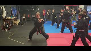 Kenpo Triggered Salute  Jamie Seabrook Seminar [upl. by Adnah]