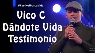 🔴Vico C  Testimonio  Dándote Vida 🎵 Live 2020 [upl. by Yacov957]