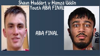 Shaun Huddart v Hamza Uddin ABA Final [upl. by Yrohcaz]