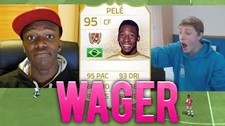 PELE LEGEND WAGER vs KSI  FIFA 14 Next Gen Ultimate Team [upl. by Relyks]