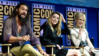 Aquaman  SDCC Full Panel  Majestic Entertainment News Coverage [upl. by Romine336]