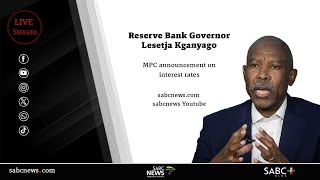 SA Reserve Bank MPC announcement on interest rates [upl. by Ahkos333]