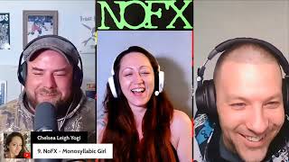 NOFX  Monosyllabic Girl Reaction Review amp Rating  Punk Night on Request Fest [upl. by Genia446]