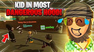 I BROUGHT A CIVILIAIN TO THE MOST DANGEROUS HOOD IN VR  Rec Room VR [upl. by Cherilynn27]