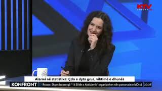 Debat në quotKonfrontquot Psikologu përballë grave feministe përplasje mendimesh me Teuta Rrustën [upl. by Wurst625]