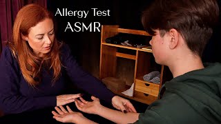 ASMR Allergy Testing Appointment 🌟 Real Person Arms Brushing Bottles [upl. by Ziagos]