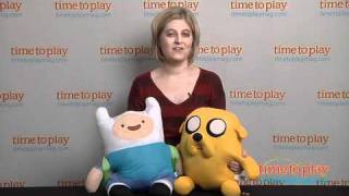 Adventure Time Slamacow Finn and Slamacow Jake from Jazwares [upl. by Hayikat]