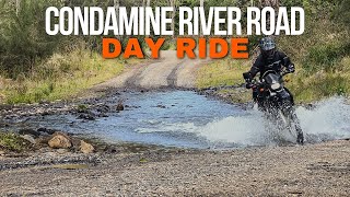 CANUNGRA to CONDAMINE RIVER RD adventure ride [upl. by Alick]