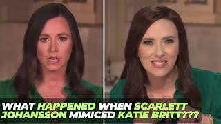 What happened when Scarlett Johansson mimicked Katie Britt [upl. by Faustena865]