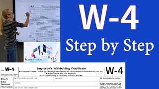 W4 tax form  w4 tax form How to fill out w4 tax form  Step by step walkthrough of w4 [upl. by Orvie]