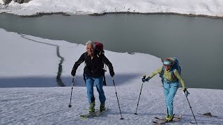 Skitour Pockkogel Ueberschreitung [upl. by Hoshi]