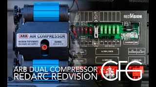 ARB Dual Compressor Install Integrated Into The REDARC RedVision System [upl. by Erdnoid435]