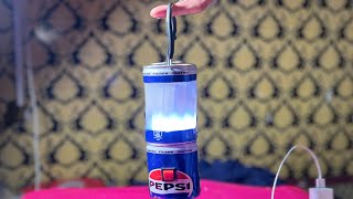 Amazing Mini a Pepsi Soda Can Light Lamp lamp [upl. by Nazarius]