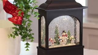 Snow Globe  Battery Operated Snowman Carolers [upl. by Cohen]