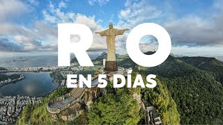 🟢 5 días en RÍO DE JANEIRO  👉 Qué Hacer Atractivos y Dónde Hospedarse 🇧🇷 [upl. by Rotsen197]