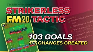 Amazing Strikerless Tactic Won Multiple Trophies  Football Manager 2020 Tactics [upl. by Race503]