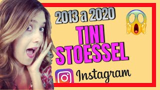 TINI STOESSEL 2013 a 2020 antes y despues fotos 7 años INSTAGRAM [upl. by Aelegna714]