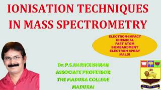 IONISATION TECHNIQUES IN MASS SPECTROMETRY [upl. by Denys]