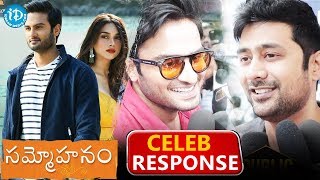 Sammohanam Movie Review And public review in Dallas Texas at Premier Event [upl. by Annonyw]