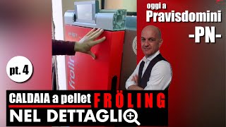 Caldaia a pellet FRÖLING nel dettaglio La parola a Paolo cliente soddisfatto di BIOMASSA EVOLUTION [upl. by Nivets]