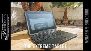 Dell Latitude 7220 Rugged Extreme Tablet Unboxing amp Review [upl. by Atla]