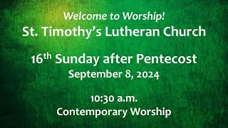 16th Sunday after Pentecost  September 8 2024 [upl. by Ky]