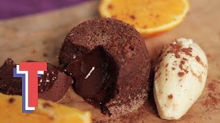 Chocolate Fondants With Orange Mascarpone  Feed My Friends 2 [upl. by Attalie781]