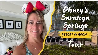 Disney’s Saratoga Springs Room amp Resort Tour [upl. by Joli]