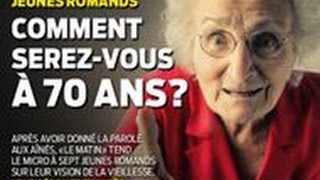 Jeunes Romands comment serezvous à 70ans [upl. by Corabella]