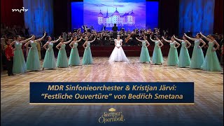 MDRSinfonieorchester amp Kristjan Järvi Festliche Ouvertüre von B Smetana  Semperopernball 2020 [upl. by Lundin]