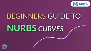 Maya Curve Tutorial  Part 1 NURBS Basics [upl. by Nerol]