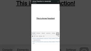 Arrow Function in Javascript coding javascript function coder programmer frontend trending [upl. by Chryste]