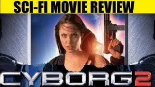 CYBORG 2  GLASS SHADOW 1993 Angelina Jolie  SciFi Movie Revie [upl. by Enier]