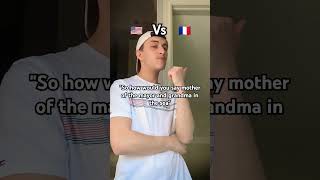 English 🇺🇸 vs French 🇨🇵 🤣💀 funny comedy fyp viral shorts trending [upl. by Haorbed]