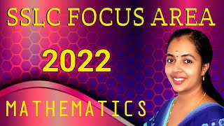 SSLC Focus Area 2022 Mathematics English and Malayalam Kerala syllabus STD 10 [upl. by Adriane339]