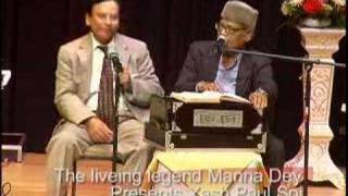 Manna Dey pays tribute to Mohammed Rafi [upl. by Anair603]